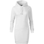 Weiße Malfini Sweatkleider mit Kapuze für Damen Größe XL 