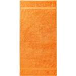 Orange Malfini Handtücher aus Frottee 50x100 