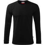 Schwarze Langärmelige Malfini T-Shirts aus Jersey für Herren Größe 4 XL 