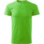 Apfelgrüne Malfini T-Shirts aus Baumwolle für Herren Größe M 