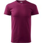 Fuchsiafarbene Malfini T-Shirts aus Baumwolle für Herren Größe XS 