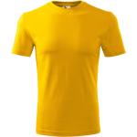 Gelbe Melierte Malfini T-Shirts aus Baumwolle für Herren Größe L für den für den Sommer 