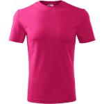 Purpurne Melierte Malfini T-Shirts aus Baumwolle für Herren Größe L für den für den Sommer 