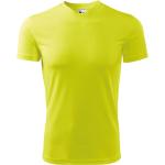 Neongelbe Malfini T-Shirts aus Polyester für Herren Größe L 