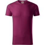 Fuchsiafarbene Malfini Bio Nachhaltige T-Shirts aus Jersey für Herren Größe XXL 