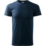 Marineblaue Malfini T-Shirts aus Baumwolle für Herren Größe 4 XL 