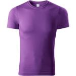 Lila Malfini T-Shirts aus Baumwolle für Herren Größe 4 XL für den für den Sommer 