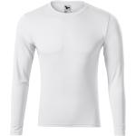 Weiße Langärmelige Malfini LGBT T-Shirts aus Polyester für Herren Größe XS 