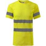 Gelbe Gestreifte Malfini T-Shirts aus Polyester für Herren Größe M 