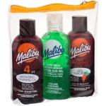 Malibu Bronzing Tanning Oil SPF4 Geschenkset: Sonnenpflegeöl SPF4 100 ml + Öl mit Bräunungsbeschleuniger 100 ml + After-Sun-Öl Aloe Vera 100 ml