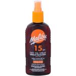 Malibu Dry Oil Spray SPF15 Wasserfestes Sonnenspray 200 ml