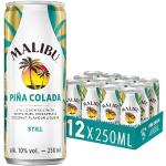 Malibu Rum Kokosliköre 0,25 l 12-teilig 