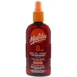 MALIBU Spray Creme Sonnenschutzmittel 200 ml LSF 8 für  alle Hauttypen ohne Tierversuche 