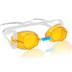 Malmsten Schwedenbrille Classic | Schwimmbrille | Swedish Goggles | Montageset (orange)