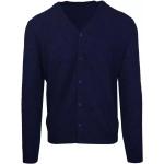 Reduzierte Blaue malo V-Ausschnitt Kaschmir-Pullover aus Wolle für Herren Größe XXL für den für den Winter 