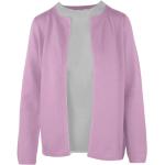 Reduzierte Pinke Unifarbene Langärmelige malo Kaschmir-Pullover aus Wolle für Damen Größe S für den für den Herbst 