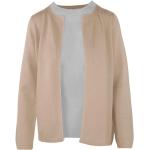 Reduzierte Braune Elegante Langärmelige malo Kaschmir-Pullover aus Wolle für Damen Größe XL für den für den Herbst 