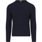 Reduzierte Blaue malo Kaschmir-Pullover aus Wolle für Herren Größe M für den für den Winter 