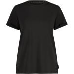 Reduzierte Schwarze Maloja T-Shirts für Damen Größe XS 