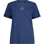 Reduzierte Blaue Maloja T-Shirts für Damen Größe XS 