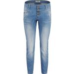 Blaue Business Maloja Hüftjeans & Low Waist Jeans aus Baumwolle für Damen Größe XXL 