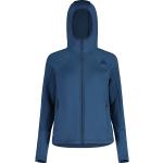 Reduzierte Blaue Maloja Kapuzenjacken aus Fleece mit Kapuze für Damen Größe XL 