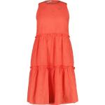 Orange Bestickte Bio Bestickte Kleider aus Baumwolle für Damen Größe M für den für den Sommer 
