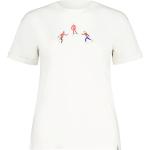 Reduzierte Weiße Maloja Bio T-Shirts für Damen Größe L 