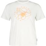 Reduzierte Weiße Maloja T-Shirts aus Baumwolle für Damen Größe XL für den für den Sommer 