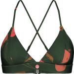Reduzierte Grüne Maloja Bikini-Tops für Damen Größe L 