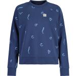 Reduzierte Blaue Maloja Bio Damensweatshirts Größe XL 