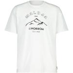 Reduzierte Weiße Langärmelige Maloja T-Shirts aus Baumwolle für Herren Größe S 