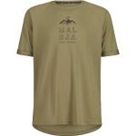 Reduzierte Olivgrüne Maloja T-Shirts für Herren Größe M 