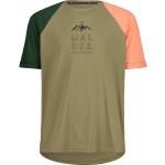 Reduzierte Olivgrüne Maloja T-Shirts für Herren Größe S 