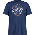 Reduzierte Blaue Maloja T-Shirts für Herren Größe S 