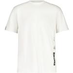 Reduzierte Weiße Langärmelige Maloja T-Shirts aus Baumwolle für Herren Größe M 