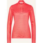Reduzierte Rote Sterne Maloja Rollkragen Rollkragenpullover mit Reißverschluss aus Polyester für Damen Größe XS 
