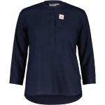Blaue Maloja Bio Outdoor-Hemden für Damen Größe M 