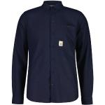 Reduzierte Blaue Maloja Outdoor-Hemden aus Kunstfaser für Herren Größe M 