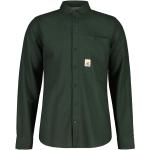 Grüne Maloja Outdoor-Hemden aus Hanffaser für Herren Größe S 