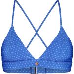 Reduzierte Blaue Sportliche Maloja Bikini-Tops mit verstellbaren Trägern für Damen Größe S 