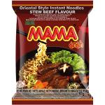 MAMA Instantnudeln mit dem Geschmack von geschmortem Rindfleisch – Instantnudelsuppe orientalischer Art – Authentisch thailändisch kochen – 24 x 60 g