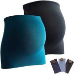 Reduzierte Petrolfarbene Bauchbänder & Bauchbinden aus Viskose schmutzabweisend für Damen für den für den Winter 