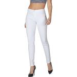 Weiße Skinny Jeans aus Denim für Damen Größe S 