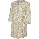 Bunte Blumenmuster MAMA LICIOUS Tunika-Blusen aus Viskose für Damen Größe L für den für den Sommer 