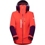 Orange Wasserdichte Winddichte Atmungsaktive Mammut Aenergy Outdoorjacken & Funktionsjacken für Damen zum Skifahren für den Winter 