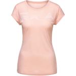 Sandfarbene Melierte Mammut Alnasca T-Shirts für Damen Größe L 