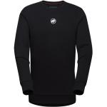 Schwarze Streetwear Mammut Core Bio Strickpullover aus Baumwolle für Herren Größe L 