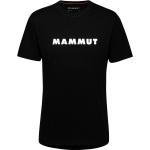 Schwarze Mammut Core Bio Nachhaltige T-Shirts für Herren Größe XXL 