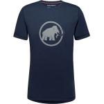 Marineblaue Mammut Core Nachhaltige T-Shirts für Herren Größe S 